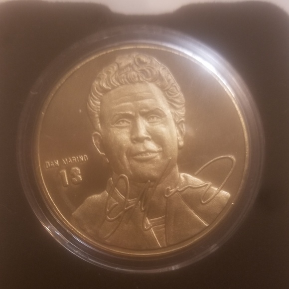 Dan marino bronze mint collection coin - Picture 4 of 4
